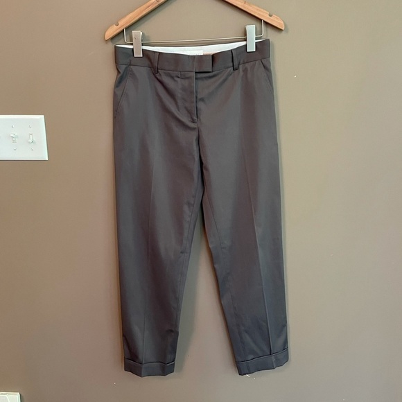 Stella McCartney Straight Leg Cuffed Ankle‎ Pants 4 - Picture 4 of 9
